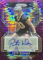 Pete Werner trading card