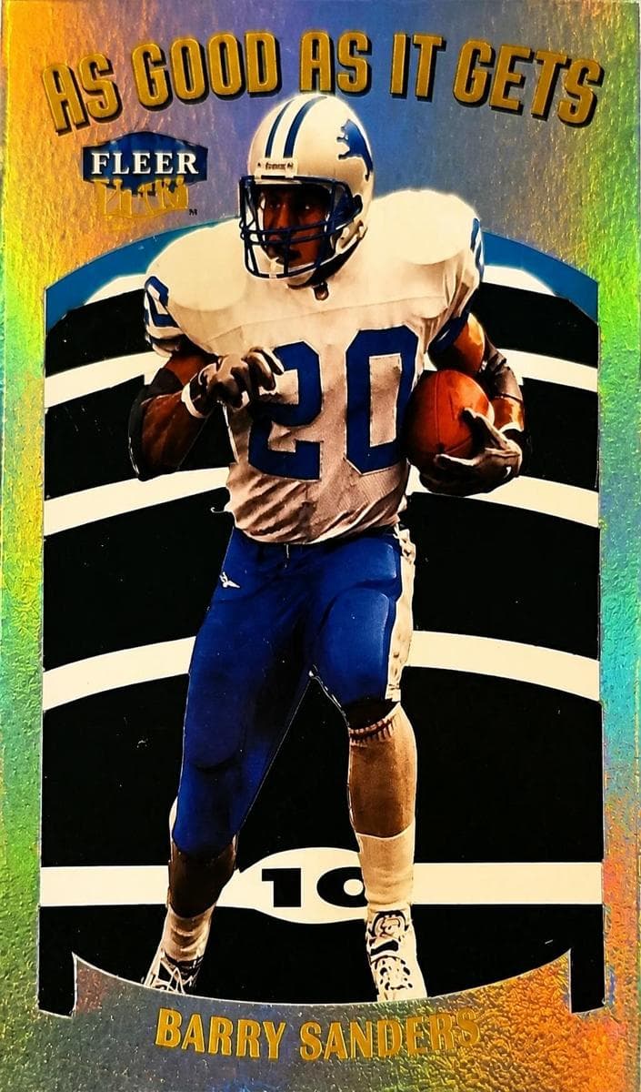Barry Sanders 1999 unknown Ultra