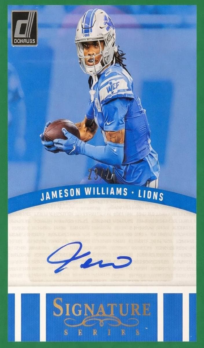 Jameson Williams 2024 panini Donruss