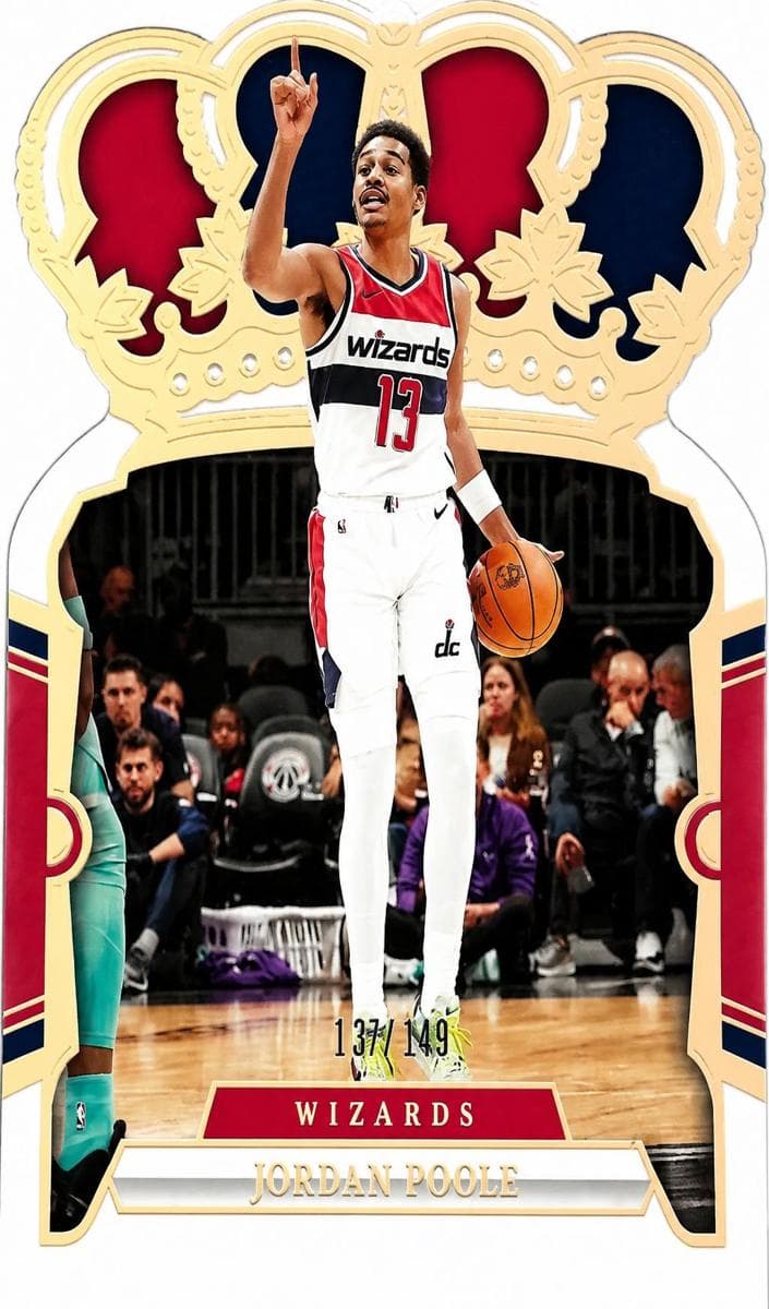 Jordan Poole 2023 panini Panini Crown Royale