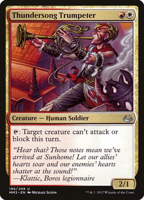 Thundersong Trumpeter 2005 Magic: The Gathering Ravnica