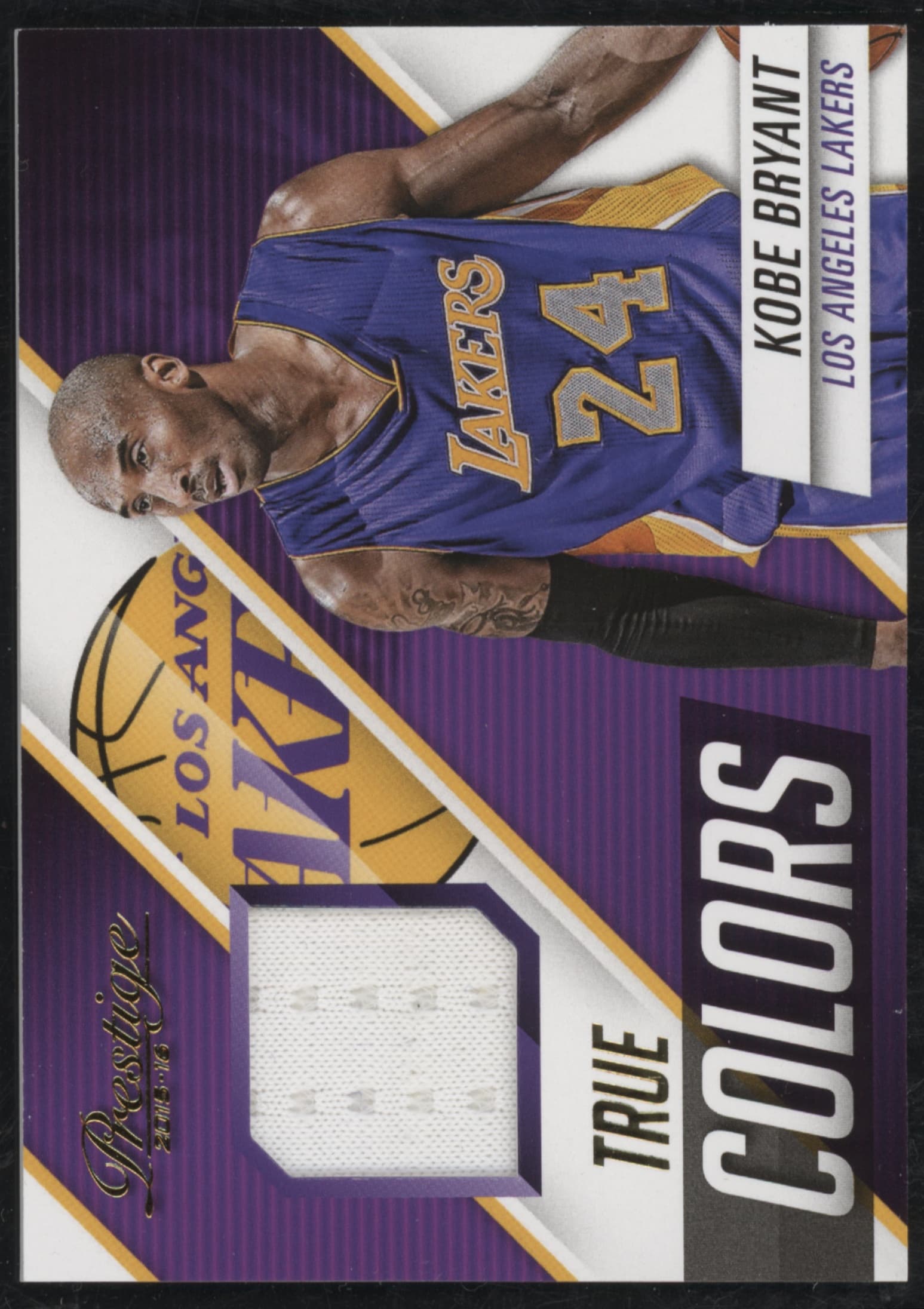 Kobe Bryant 2015 panini