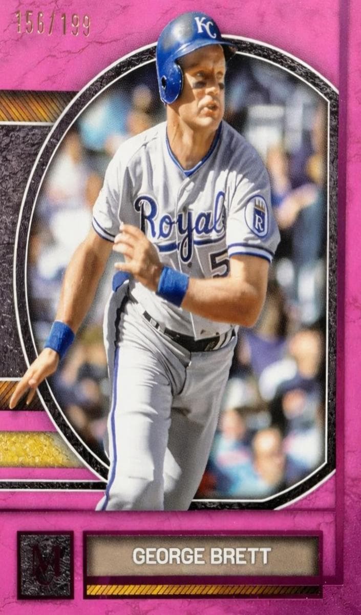 George Brett 2024 topps Topps Museum Collection