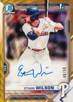 Ethan Wilson 2021 bowman Bowman Draft