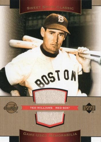 Ted Williams 2003 upper-deck Sweet Spot Classic