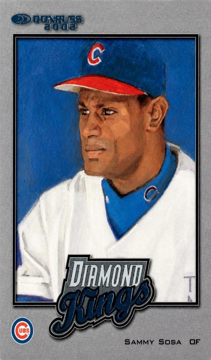 Sammy Sosa 2002 panini Donruss