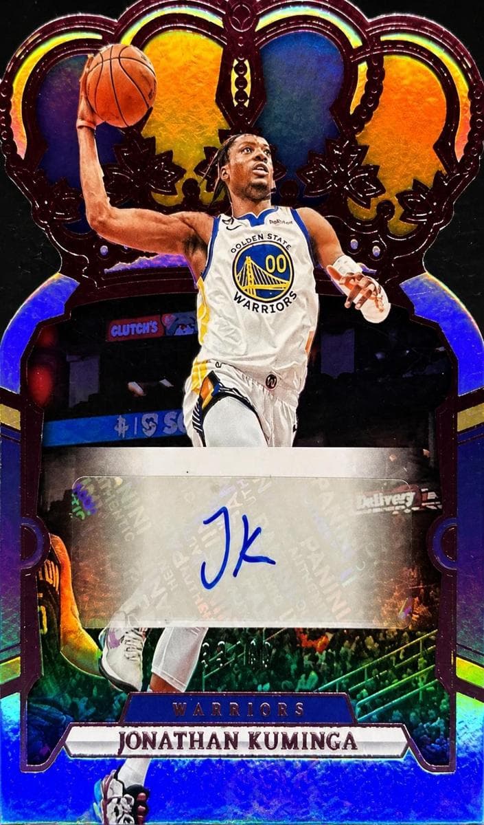 Jonathan Kuminga 2023 panini Panini Crown Royale