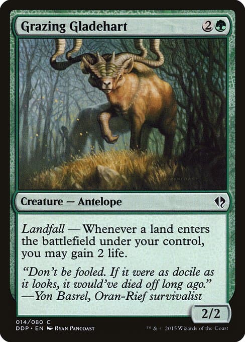 Grazing Gladehart 2015 Magic: The Gathering Duel Deck: Zendikar vs. Eldrazi