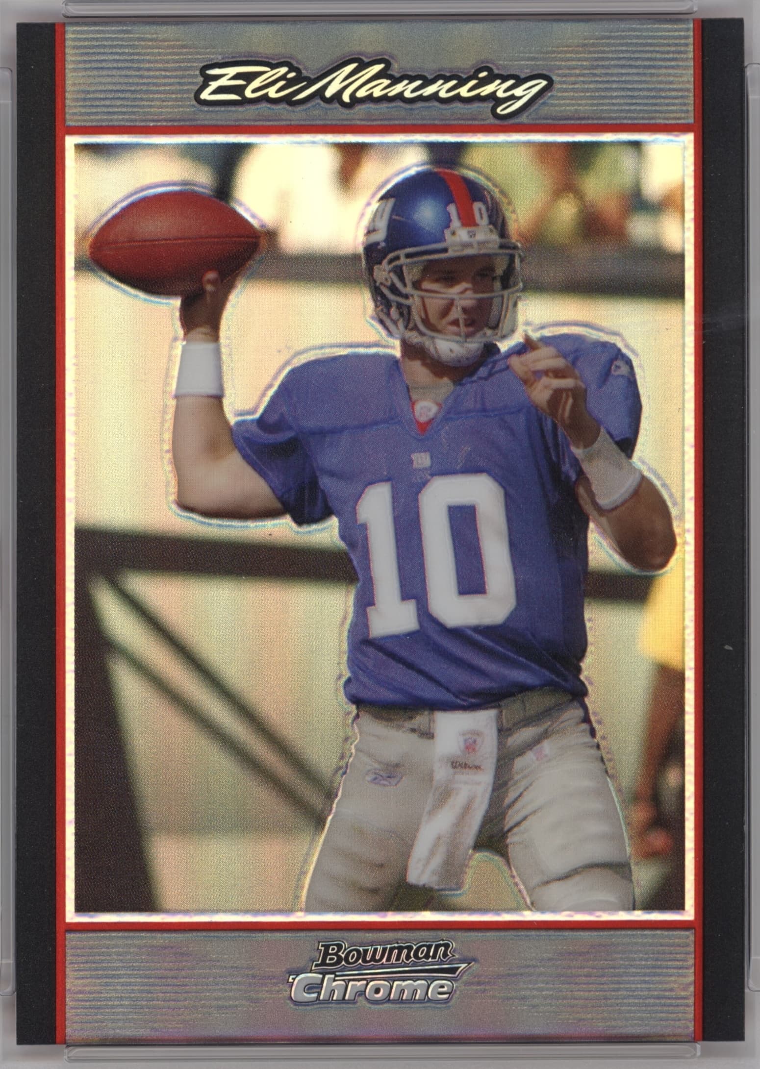 Eli Manning 2007 bowman