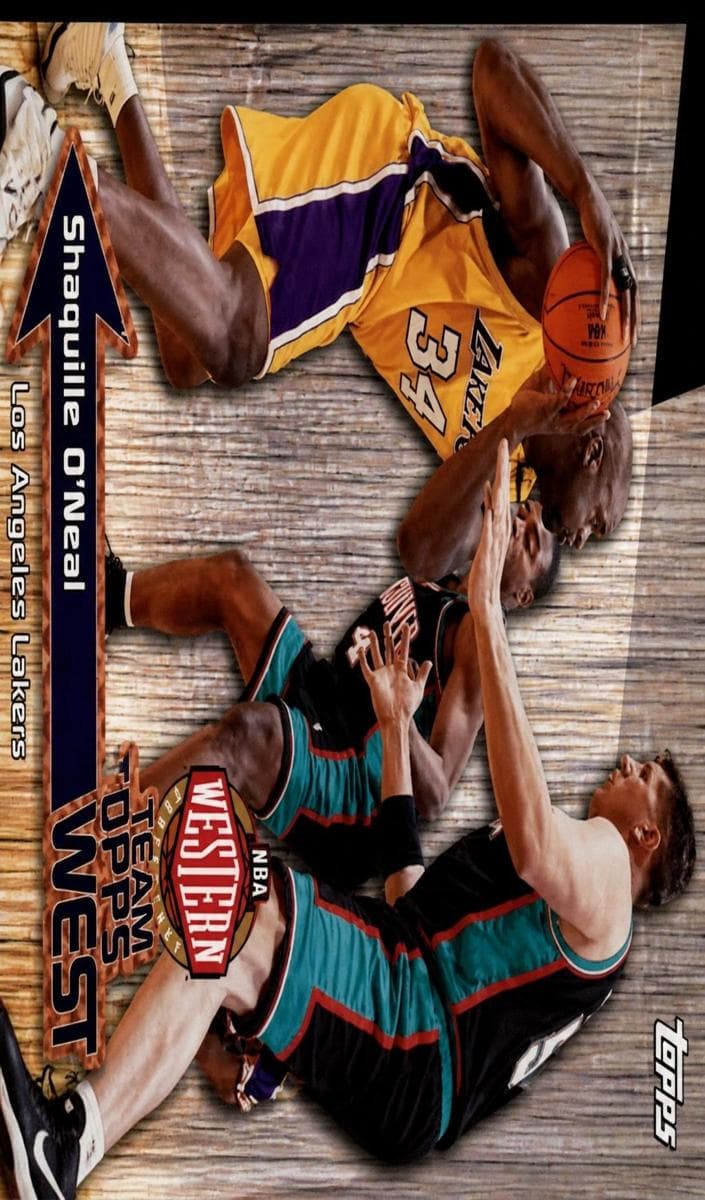 Shaquille O'Neal 1999 topps