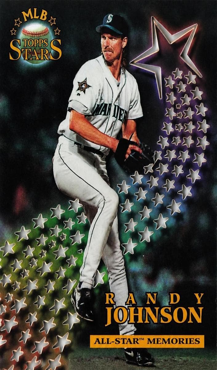 Randy Johnson 1997 topps Topps Stars