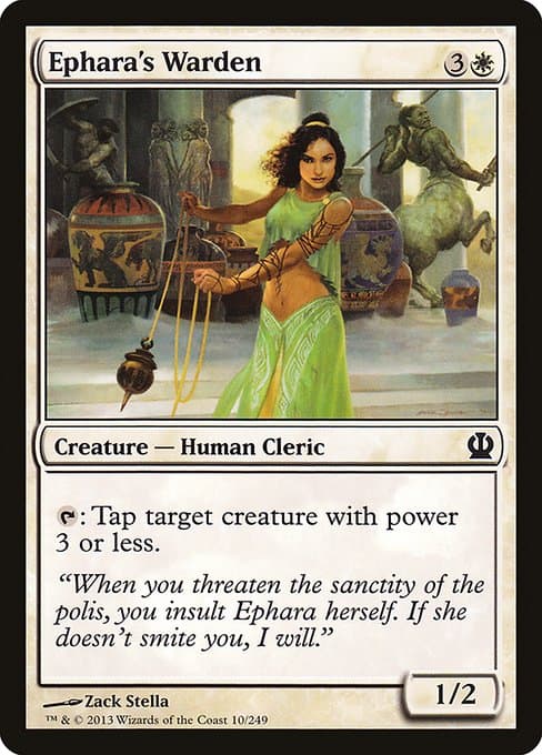 Ephara's Warden 2013 Magic: The Gathering Theros
