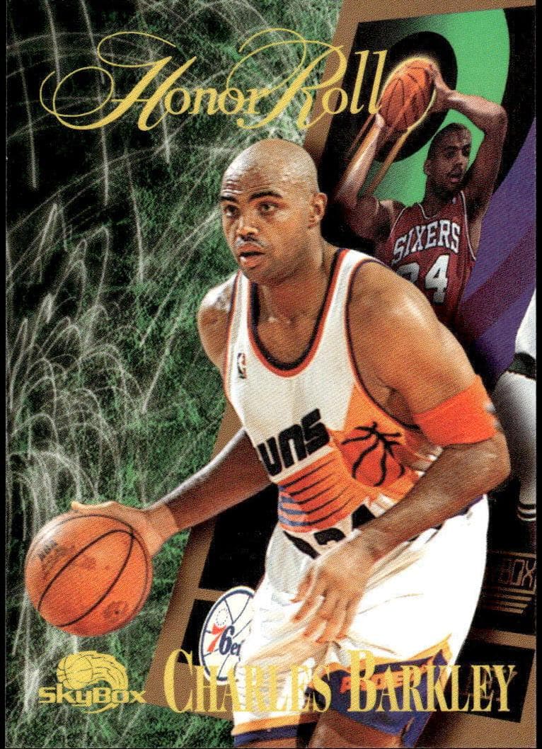 Charles Barkley 1995 fleer SkyBox Premium