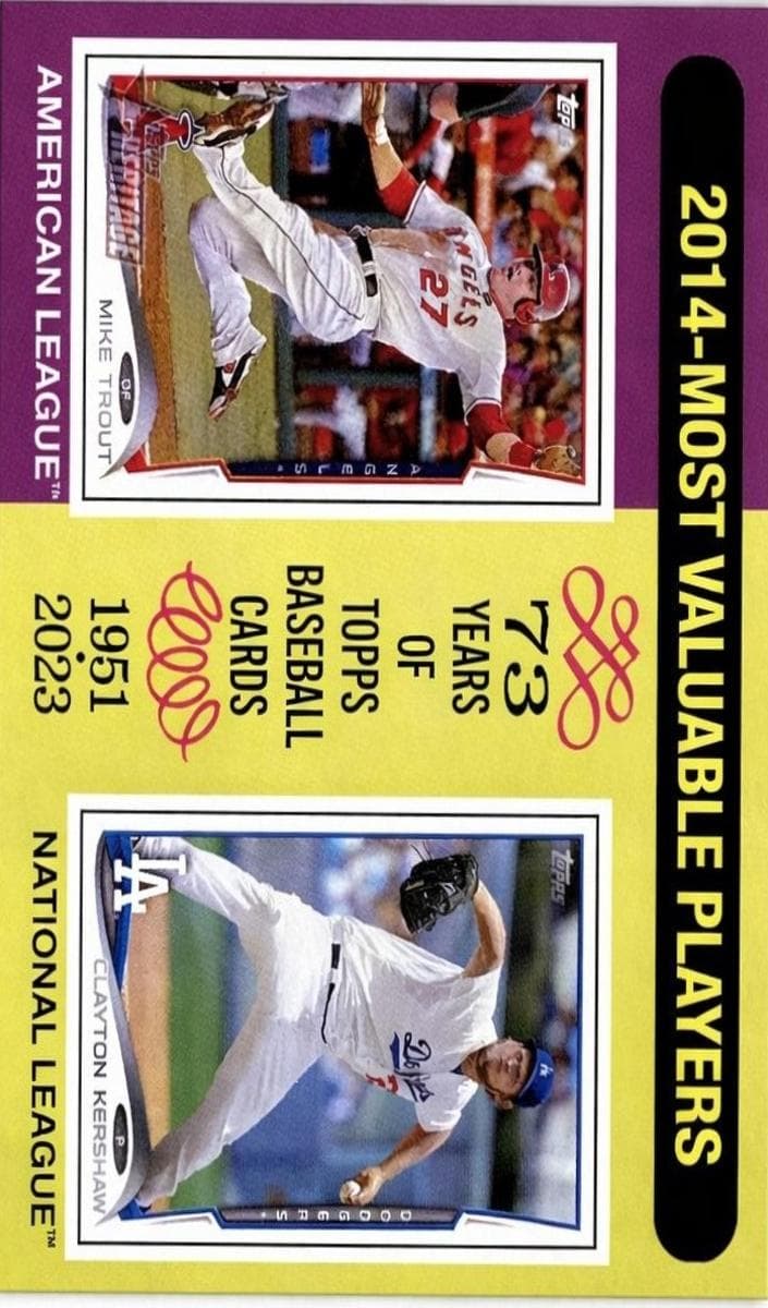 2014 MVPs (Mike Trout / Clayton Kershaw) #207