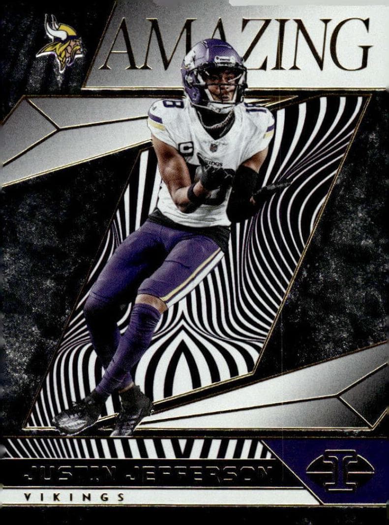 Justin Jefferson 2024 panini Panini Flawless
