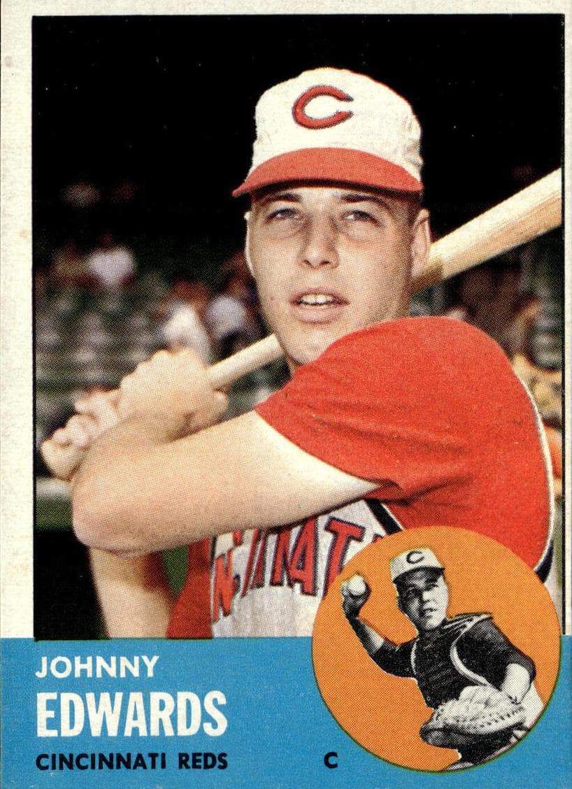 Johnny Edwards 1963 topps Topps