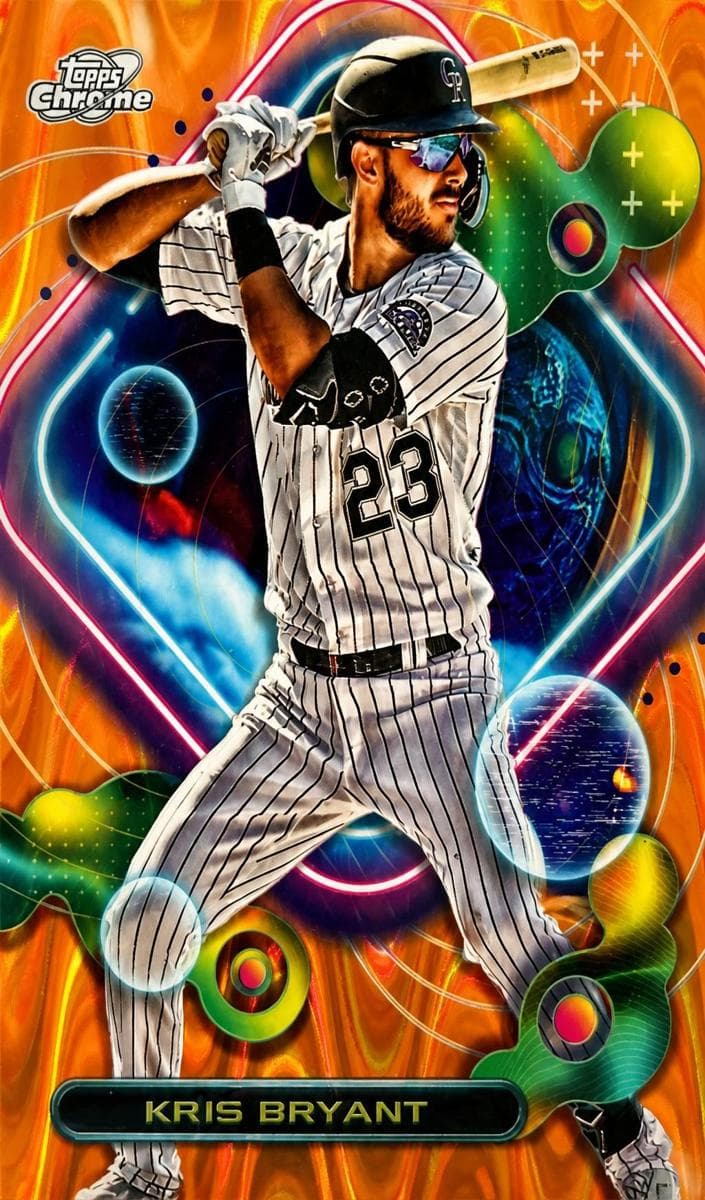Kris Bryant 2023 topps Topps Cosmic Chrome