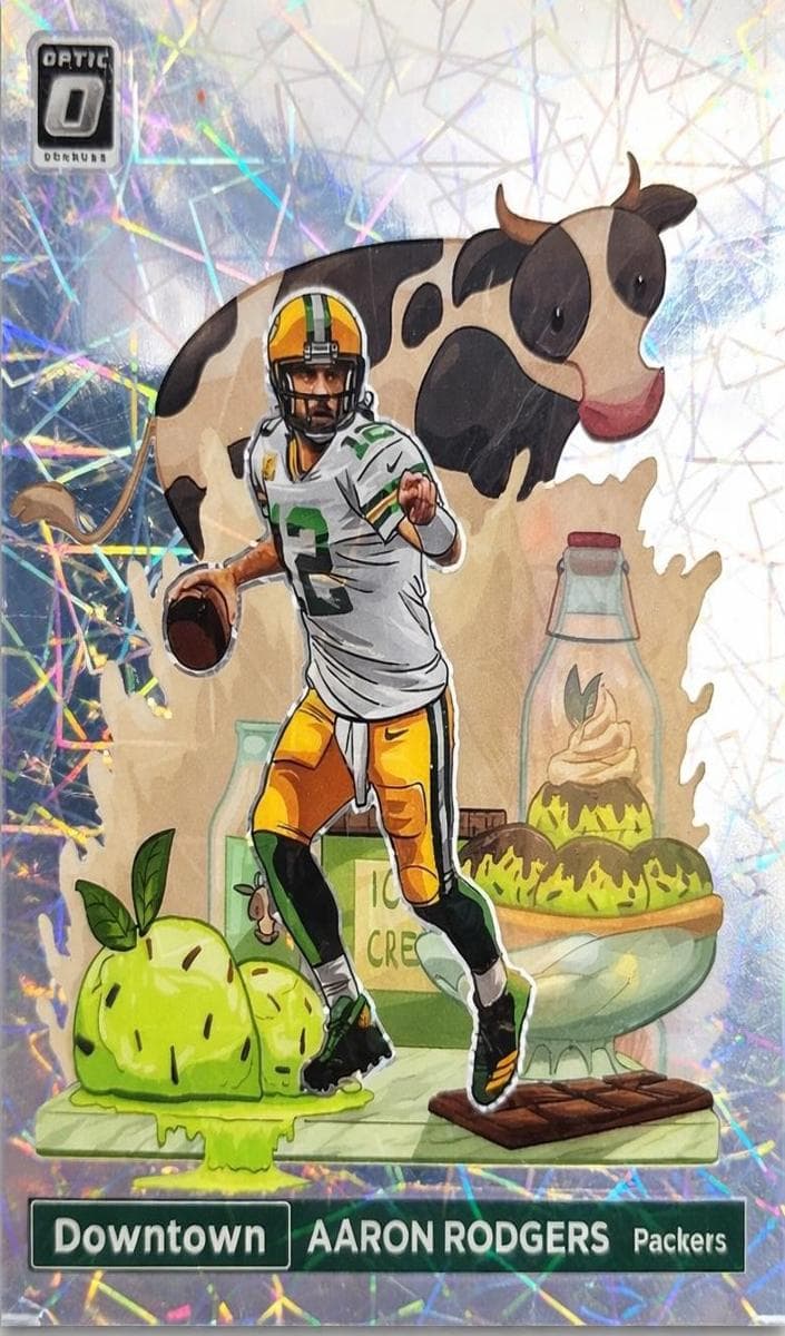 Aaron Rodgers 2022 panini Donruss Optic
