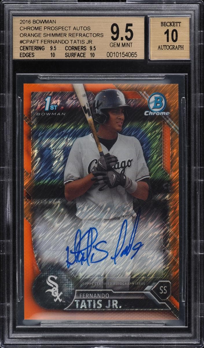 Fernando Tatis Jr. 2016 bowman