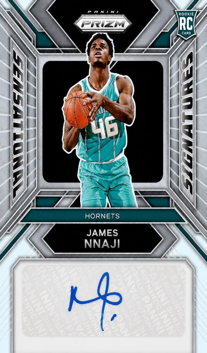 James Nnaji 2023 panini Panini Prizm