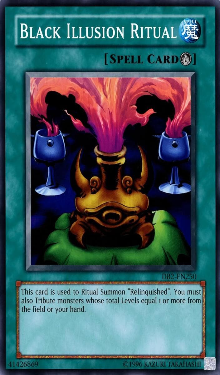 Black Illusion Ritual 2005 Yu-Gi-Oh! Dark Beginning 2
