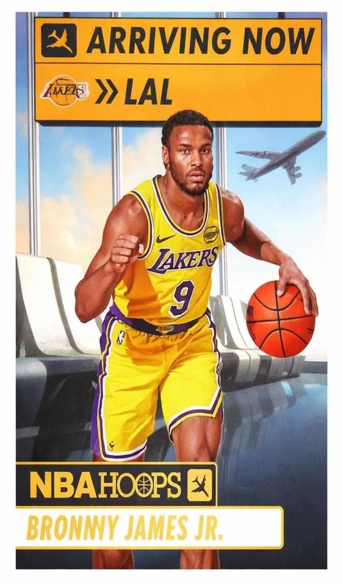 Bronny James Jr. 2024 panini Panini Prizm Deca