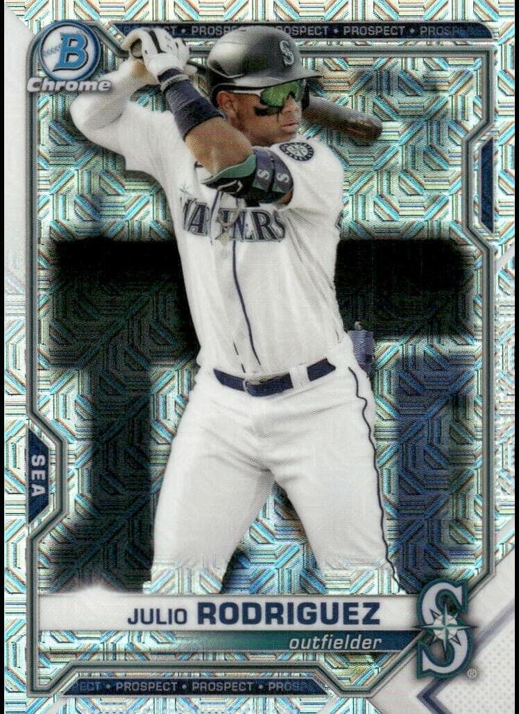 Julio Rodriguez 2021 bowman Bowman