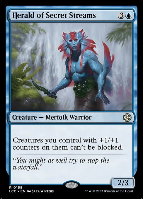 Herald of Secret Streams 2017 Magic: The Gathering Ixalan