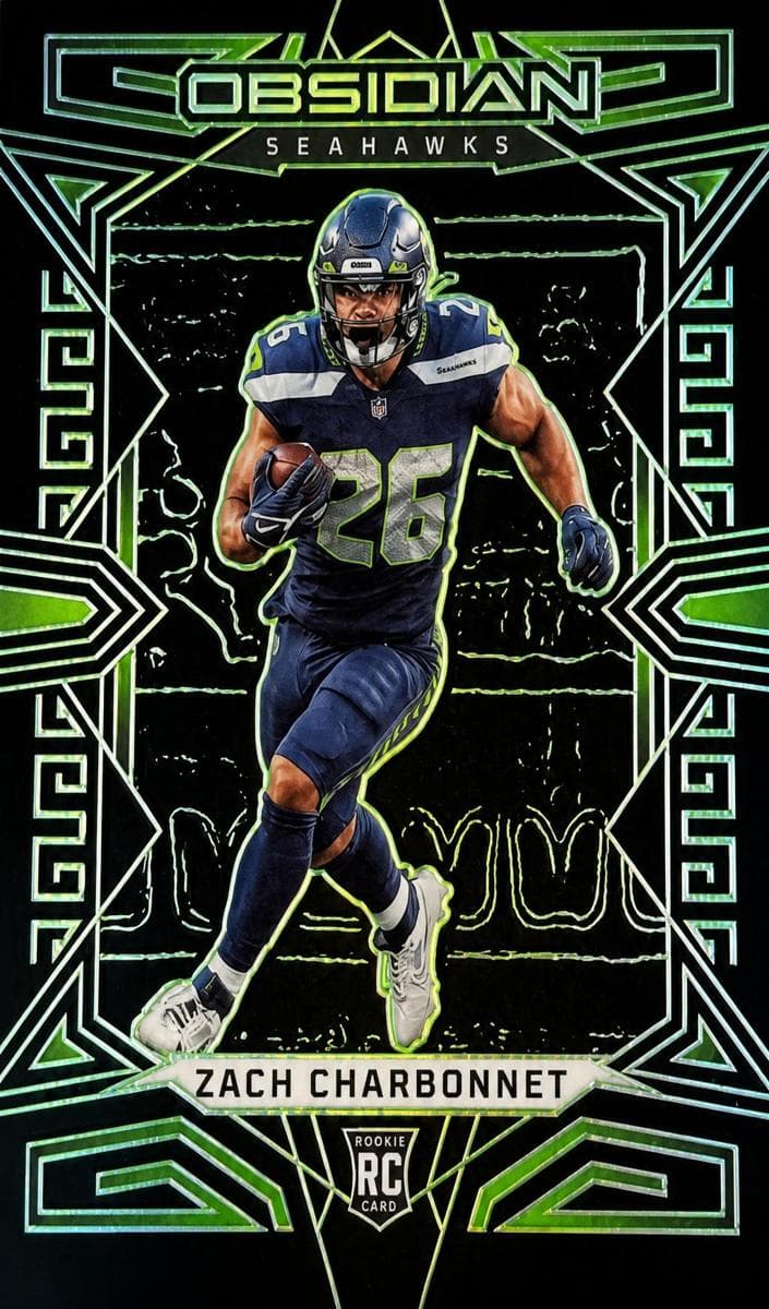 Zach Charbonnet 2023 panini Panini Obsidian