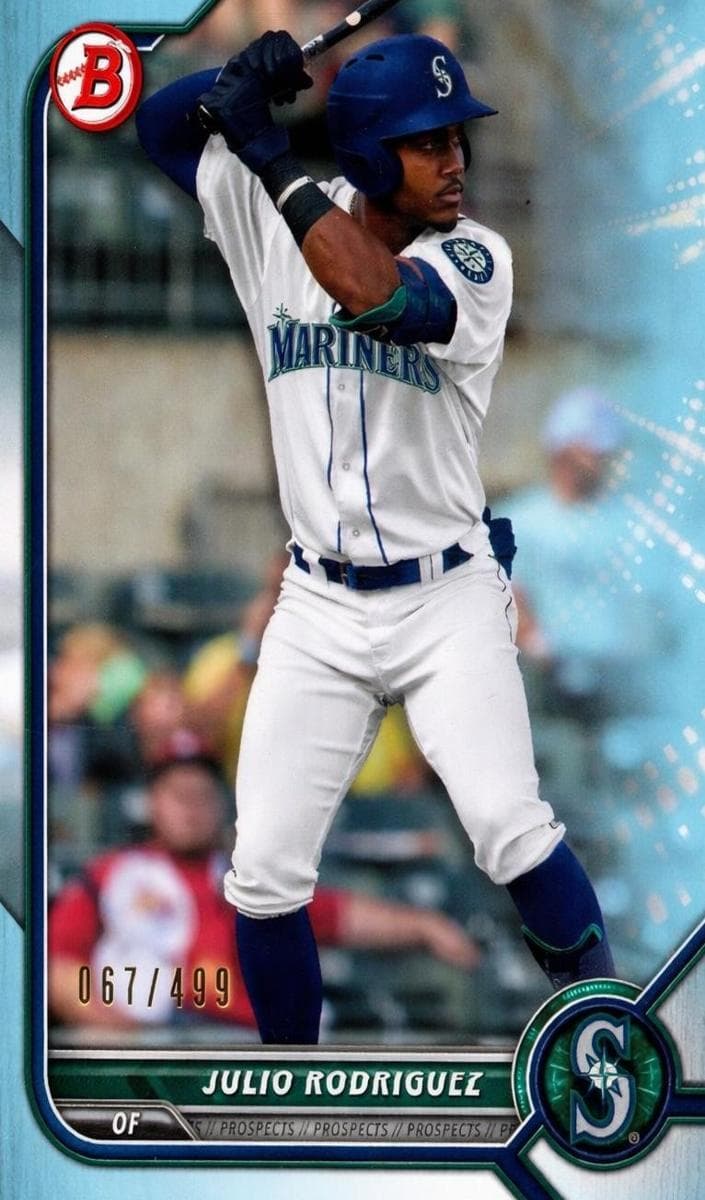 Julio Rodriguez 2022 bowman Bowman