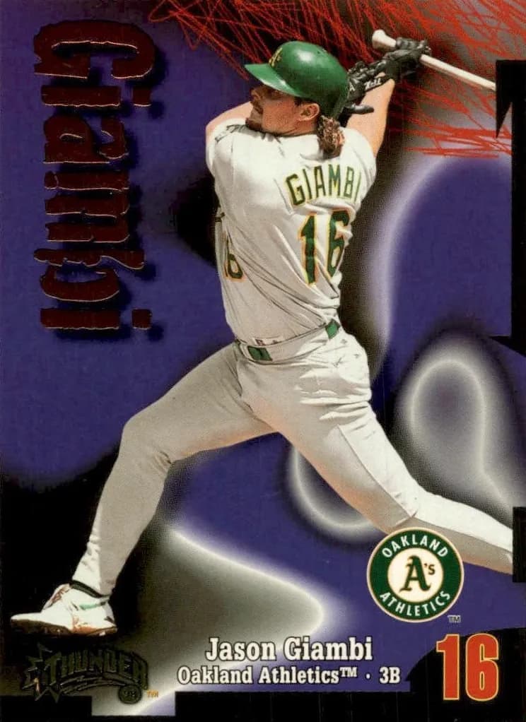 Jason Giambi 1998 unknown Circa Thunder