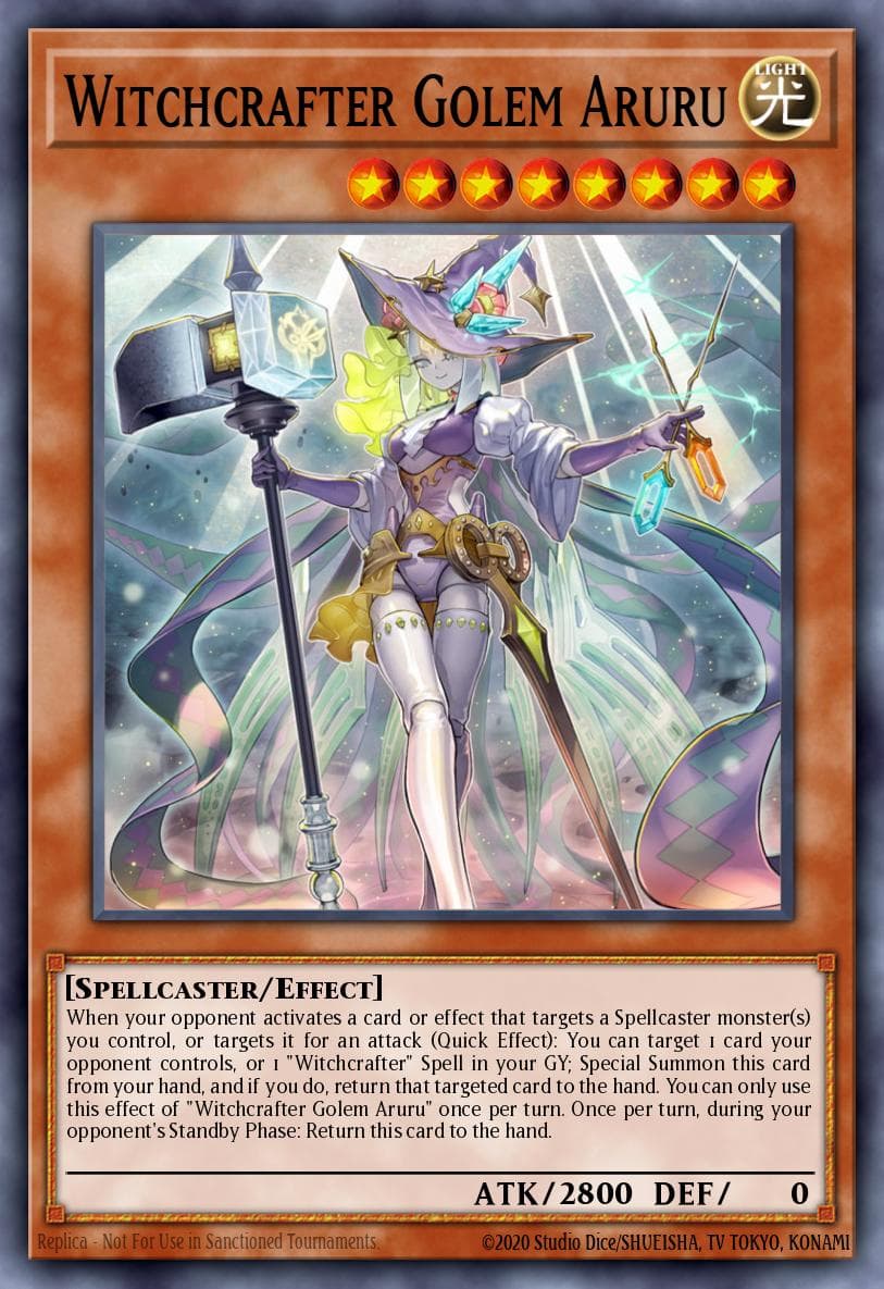 Witchcrafter Golem Aruru #SDCH-EN014