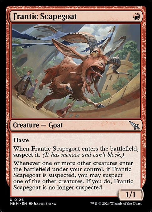 Frantic Scapegoat 2024 Magic: The Gathering Murders at Karlov Manor