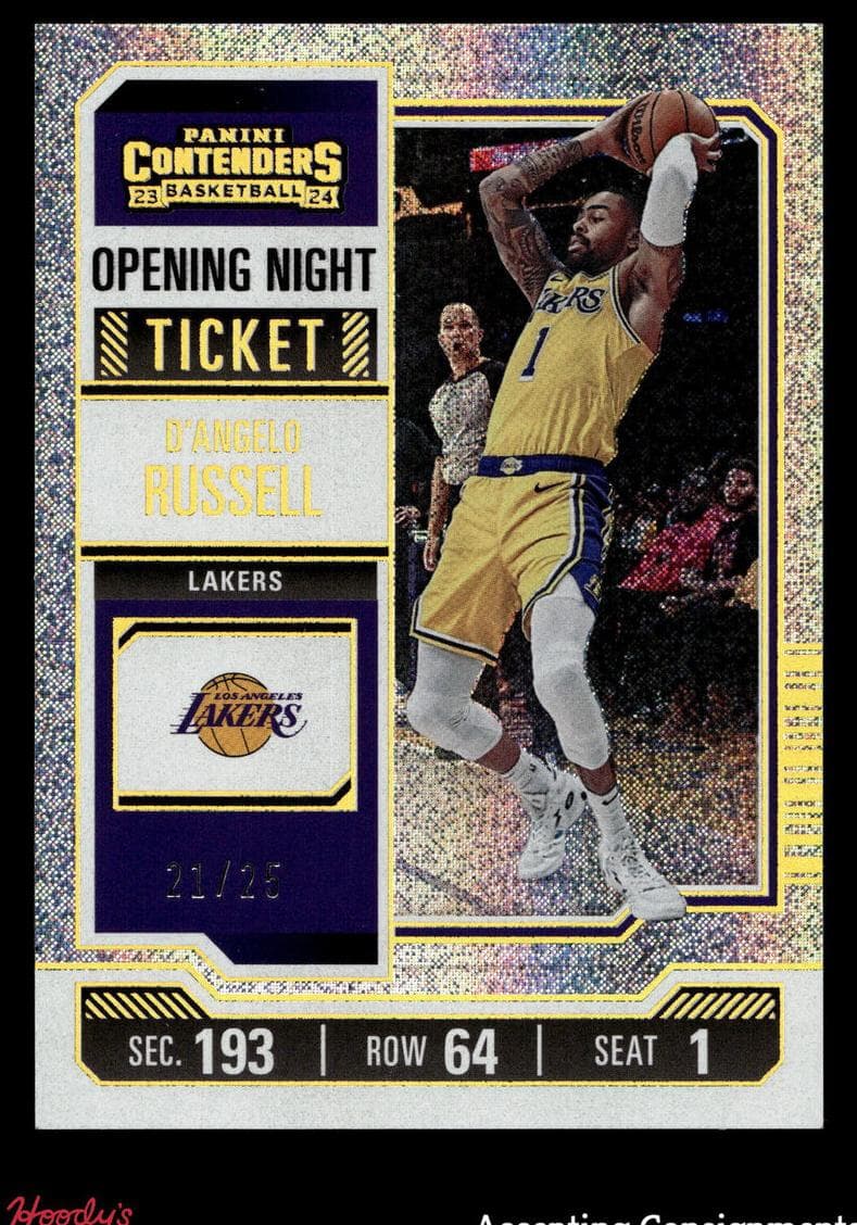 D'Angelo Russell 2023 panini Panini Contenders