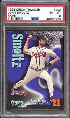 John Smoltz 1998 unknown Circa Thunder