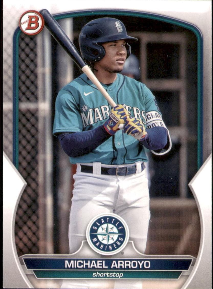 Michael Arroyo trading card
