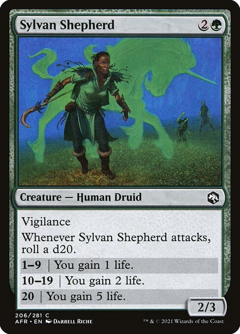 Sylvan Shepherd 2021 Magic: The Gathering Adventures in the Forgotten Realms