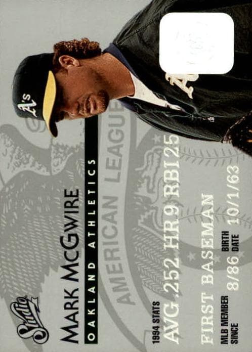 Mark McGwire #141