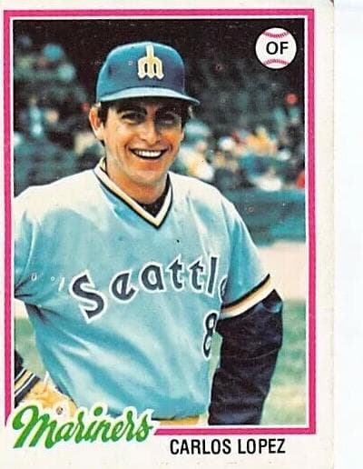 Carlos Lopez 1978 topps Topps