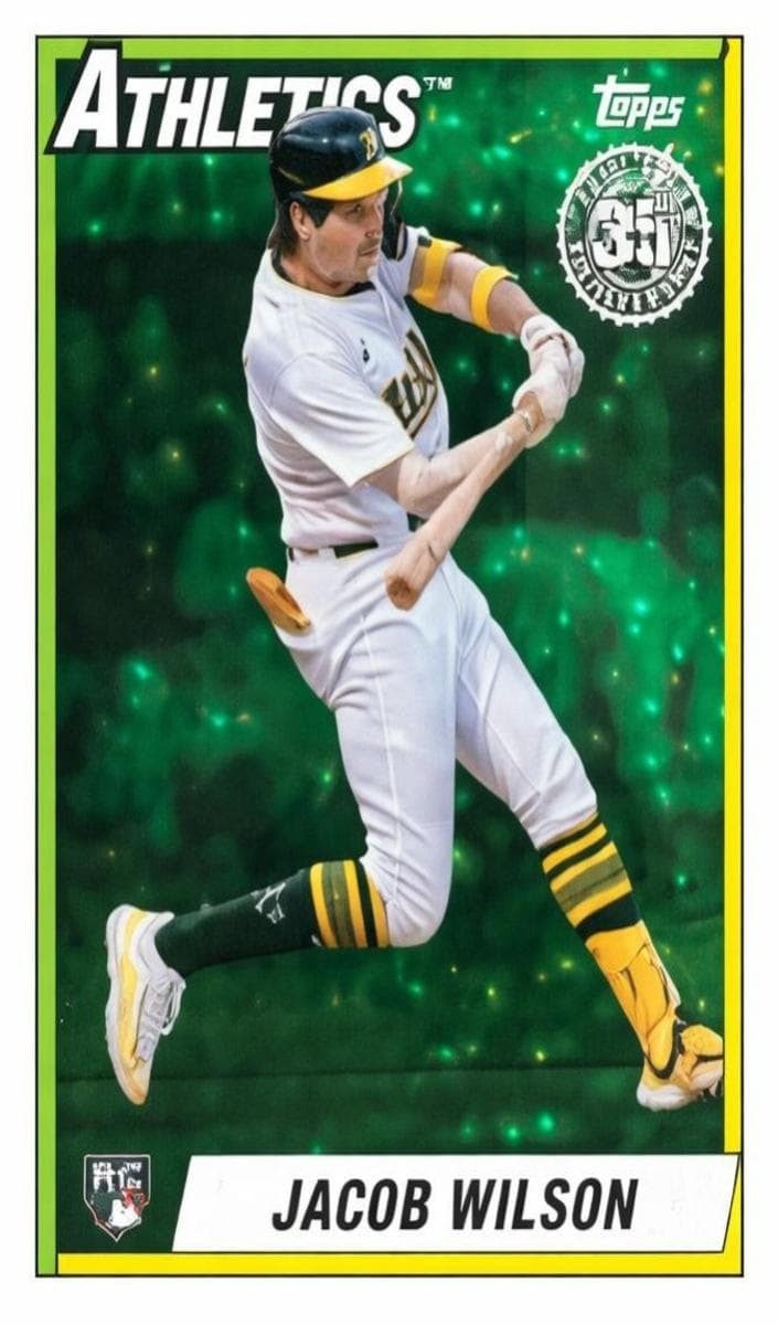 Jacob Wilson 2025 topps Topps