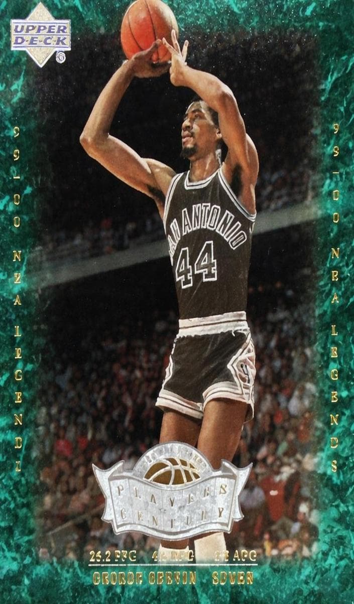 George Gervin 1999 upper-deck Legends