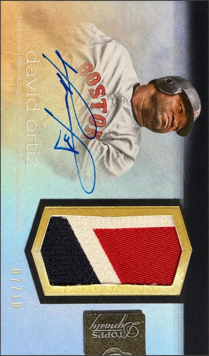 David Ortiz 2018 topps Topps Dynasty