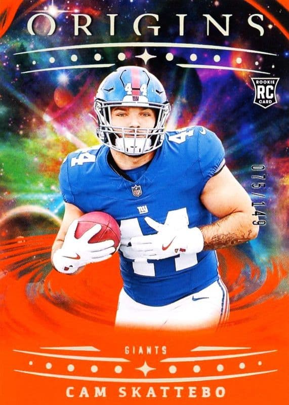 Cam Skattebo 2025 panini