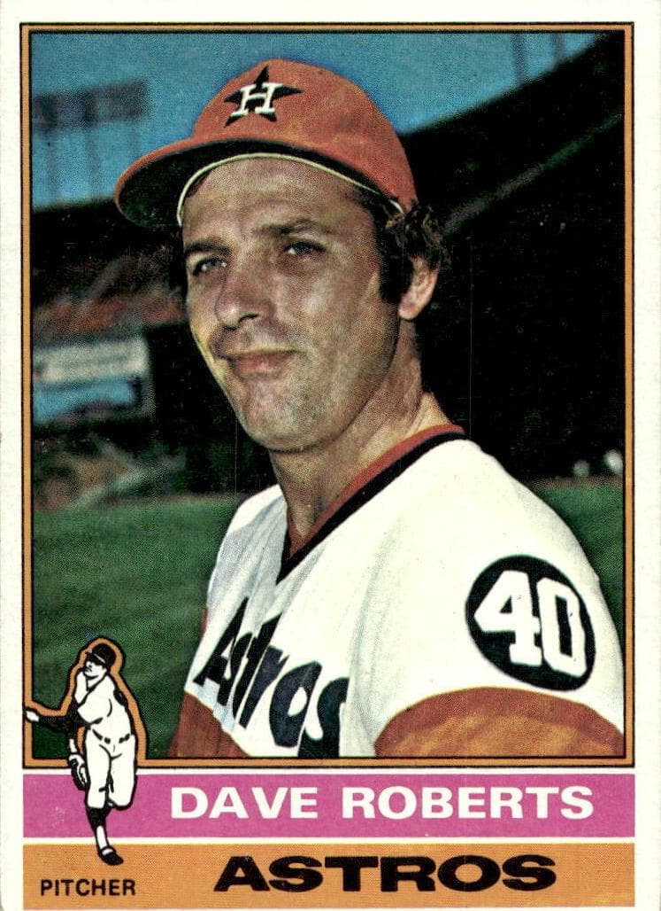 Dave Roberts 1976 topps Topps