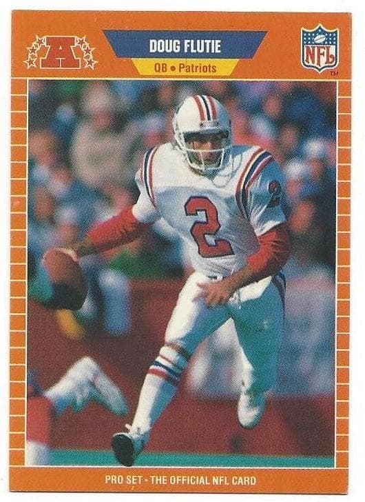 Doug Flutie 1989 unknown Pro Set