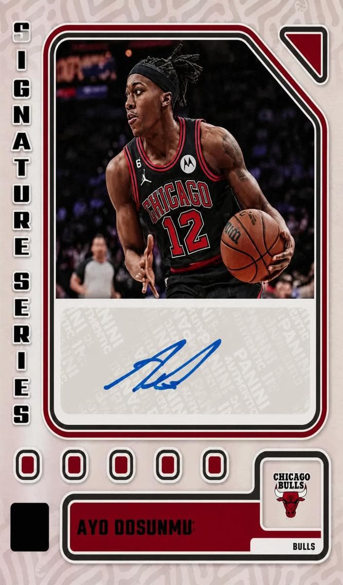Ayo Dosunmu 2023 panini Donruss
