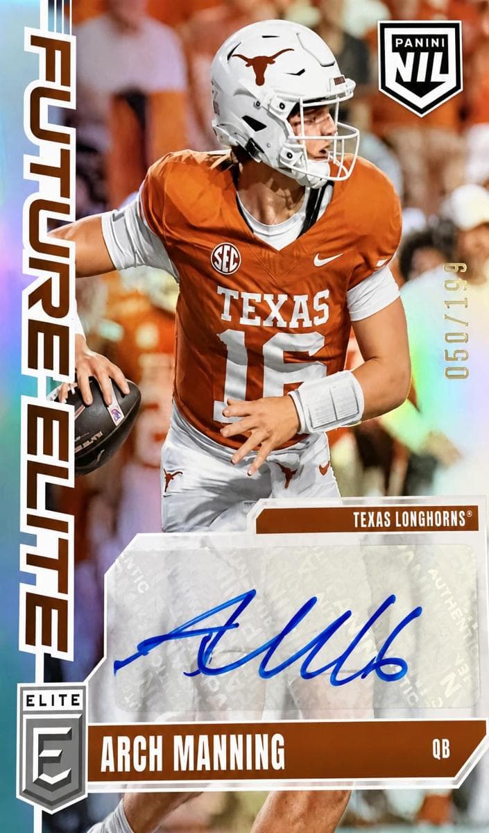 Arch Manning 2025 panini