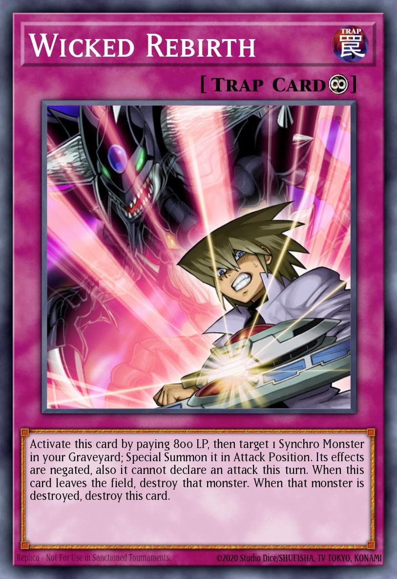 Wicked Rebirth 2014 Yu-Gi-Oh! Legendary Collection 5D's Mega Pack