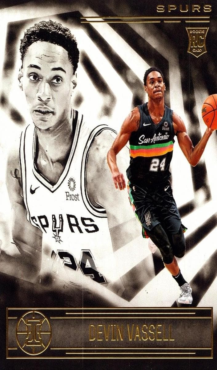 Devin Vassell 2020 panini Panini Illusions