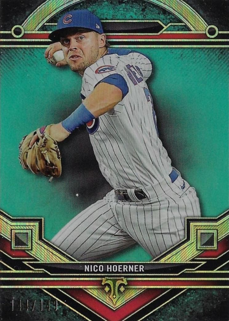 Nico Hoerner 2024 topps Topps Triple Threads